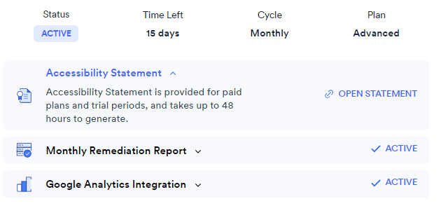 Screenshot of WebAbility Accessiblity Statement Screenshot of WebAbility Accessiblity Statement