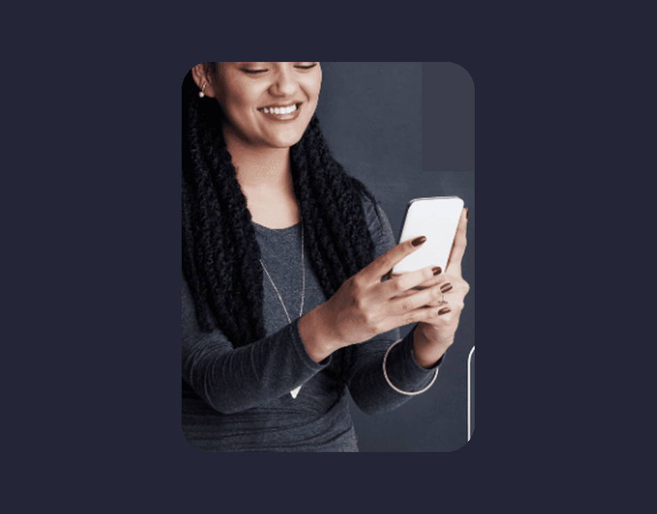Agency partner reviewing client accessibility work on a phone