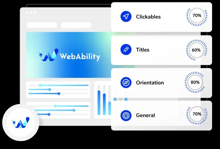 WebAbility - Complete Accessibility Solution WebAbility banner showing accessibility features