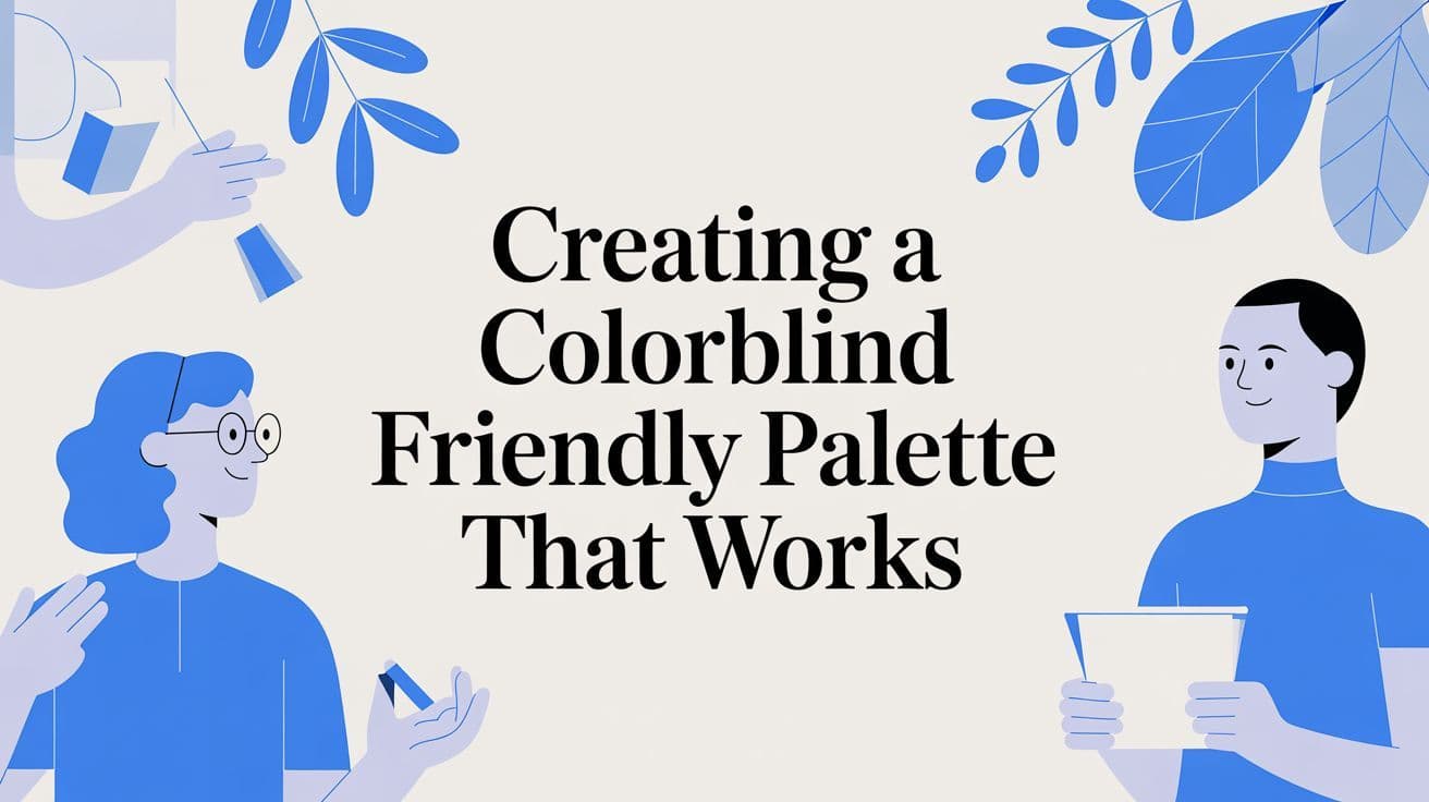 Cover image for Creating a Colorblind Friendly Palette That Works