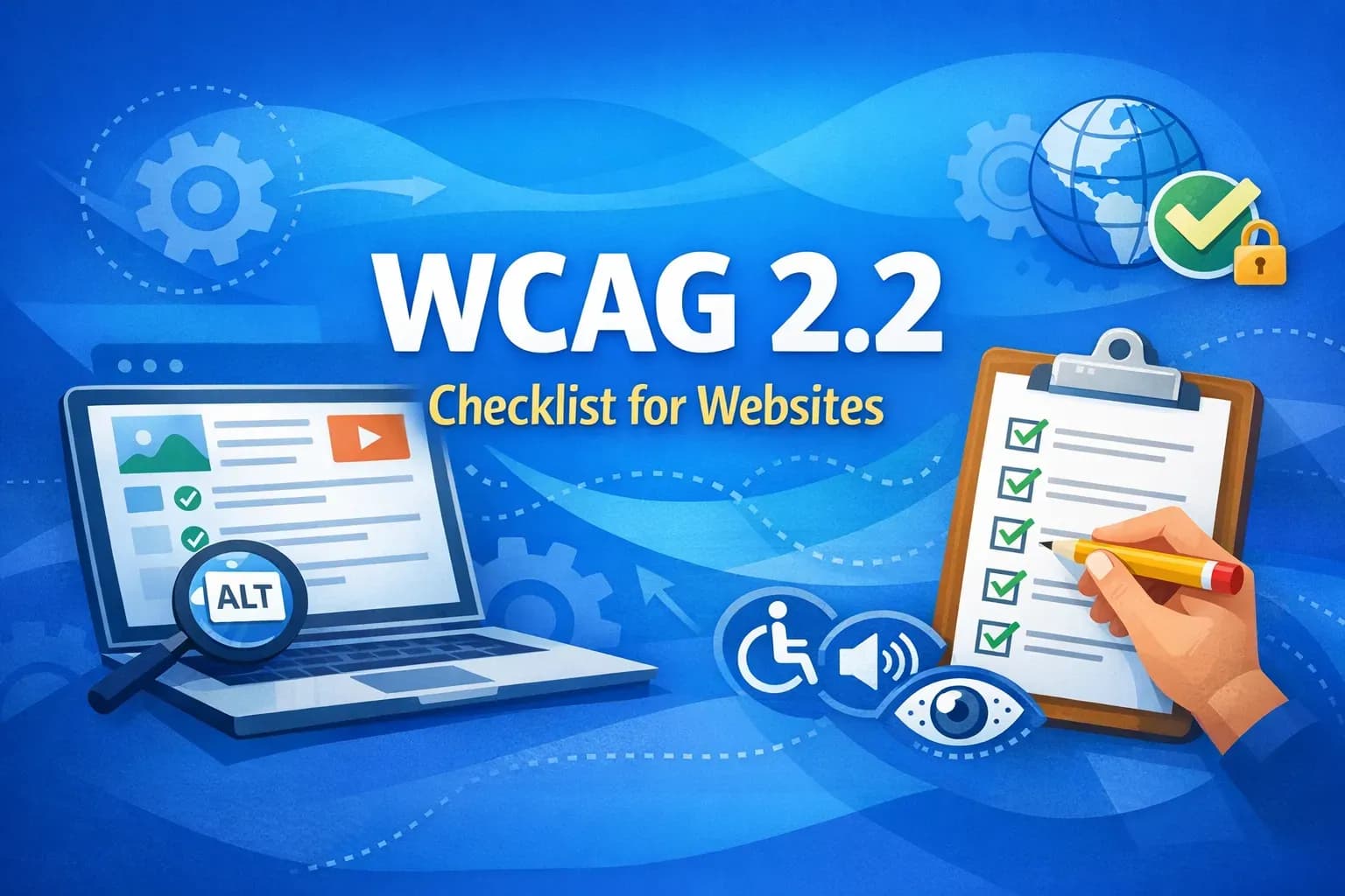 Cover image for WCAG 2.2 Checklist for Websites